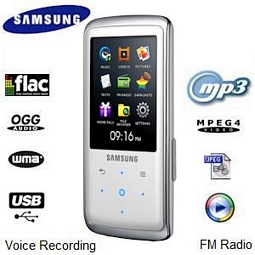 MP3-/Video-Player Samsung YP-Q2JCW (8GB)