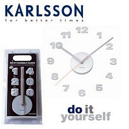 Wanduhr Karlsson DIY Kreative Do-It-Yourself