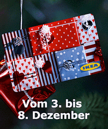 IKEA: Geschenkkarte kaufen und 10 Prozent als Gutschrift erhalten