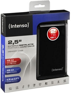 Intenso Memory Case 2TB USB 3.0 externe Festplatte 2,5 Zoll