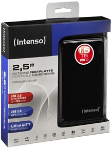 Intenso Memory Case 1,5TB USB 3.0 externe Festplatte 2,5 Zoll