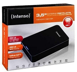 Intenso Memory Center 2TB USB 3.0 3,5 Zoll externe Festplatte