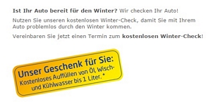 Euromaster: Kostenloser Wintercheck fürs Auto