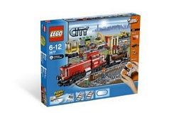 Lego City 3677 – Güterzug mit Diesellokomotive