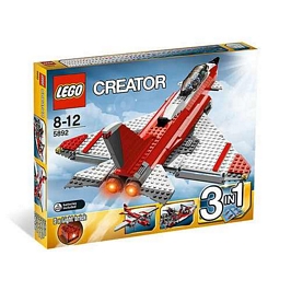 LEGO Creator 5892 Jet 3-in-1 (Flugzeug, Schnell-Boot, Düsenjet)