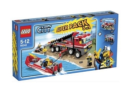 Lego City 66342 Feuerwehr Superpack 3 in 1