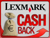 Bis zu 309€ Cashback bei Lexmark