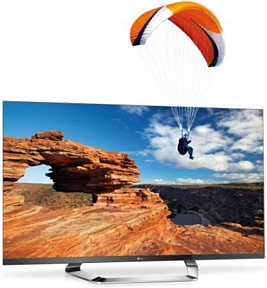 LG Electronics 55LM760S 55 Zoll 3D-TV mit Vollausstattung