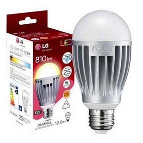 LG LED Glühlampe Leuchtmittel E27 12,8W warmweiß dimmbar A19 2700K 810lm