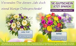 LIDL-Blumen: 20 Prozent Rabatt auf alle nicht reduzierten Blumensträuße