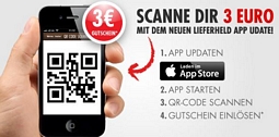 Lieferheld: App runterladen und 5 Euro Rabatt ab 12 Euro MBW erhalten (auch für Bestandskunden)