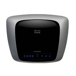 Linksys E2000 Wireless-N Dual Band 300 Mbit Router mit 4 Port Gigabit-Switch