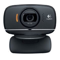 Logitech C510 USB HD Webcam + Ohrhörer Ultimate Ears 100