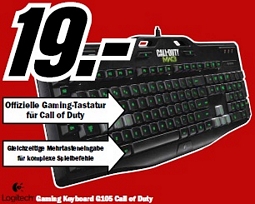 Logitech G105 Gaming-Tastatur CoD Edition