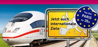 LTUR: Restplätze der Deutschen Bahn – ab 27 Euro im Inland und ab 37 Euro International – z.B. Italien und Frankreich