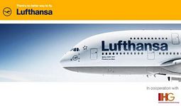 Lufthansa: 20 Euro Gutschein in Zusammenarbeit mit IHG (InterContinental Hotels)