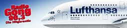 Lufthansa: 20 Euro-Gutschein in Kooperation mit Radio Gong