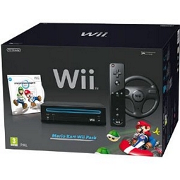 Nintendo Wii Mario Kart Pack Black oder Nintendo Wii Family Edition für jeweils 105,25 Euro inkl. Versand