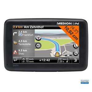 Medion E4270 Navigationssystem mit 4,3 Zoll-Display