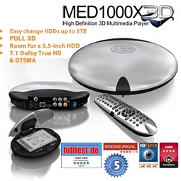 Mede8er MED1000X3D 3D-Mediaplayer