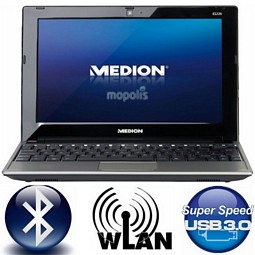 Medion Akoya E1226 (MD 98570) Netbook mit USB 3.0-Anschluss