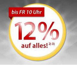MeinPaket: 12 Prozent Rabatt auf Alles und 6 Euro Rabatt ab 12 Euro MBW bis morgen um 10:00 Uhr
