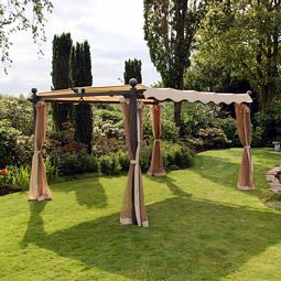 Ebay-WOW: Metall Gartenpavillon Avantos 3x4m