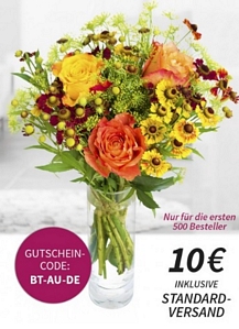 Miflora: Blumenstrauß Blumentanz für 10 Euro inkl. Versand