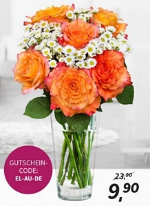 Miflora: Blumenstrauß Erfrischende Lust für 9,90 Euro zzgl. 5,90 Euro Versandkosten