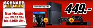 Sony Playstation 4 + 2. Controller + The Last Of Us + Kamera
