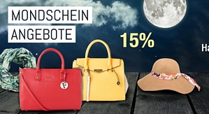 Galeria Kaufhof Mondscheintarif – 15 Prozent Rabatt auf Handtaschen und Accessoires