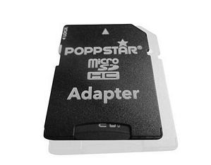 32GB Poppstar Micro SDHC inkl. SDAdapter Class10