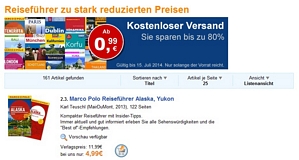 terrashop – diverse Marco Polo Reiseführer ab nur 2,99 Euro inkl. Versand