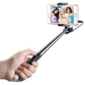 Mpow Selfie-Stick portables ausziehbares Einbeinstativ + 3,5 mm Wire Anschluss