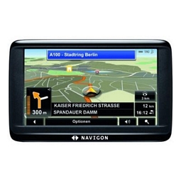 Navigon 40 Easy Navigationssystem mit 4,3 Zoll-Display