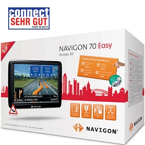 Navigon 70 Easy EU 20 Navigationssystem mit 5 Zoll-Display