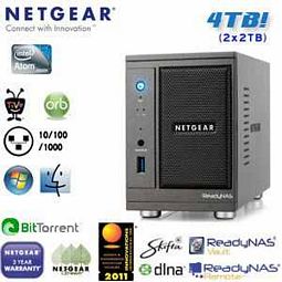 Netgear ReadyNAS Ultra 2 2×0,5TB (RNDU2205)