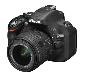 Nikon D5200 Kit 18-55 mm VR II schwarz Spiegelreflexkamera