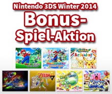 Nintendo 3DS Winter 2014 Bonus-Spiel-Aktion – N2DS/N3DS registrieren + Super Smash Bros. / Pokémon Alpha/Omega Saphir kaufen und ein Spiel kostenlos erhalten