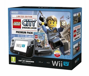 Nintendo Wii U 32GB LEGO City: Undercover Premium Pack schwarz