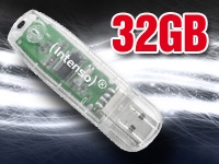 PEARL: Intenso 32GB USB-Speicherstick Rainbow Line, transparent für 9,99 Euro zzgl. Versand/Mindermengenzuschlag