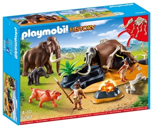Playmobil 5087 – Steinzeitlager mit Feuer