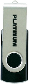 Platinum USB-Stick 64GB USB 3.0 Twister Schwarz