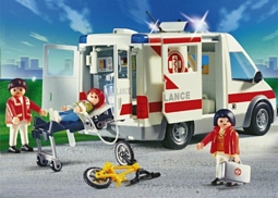 Playmobil Citylife-Klinik Rettungstransporter 4221