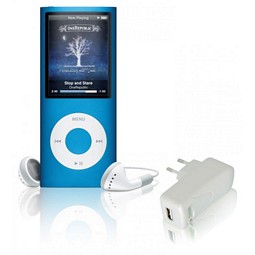 Apple iPod Nano 4G (8GB) in Blau
