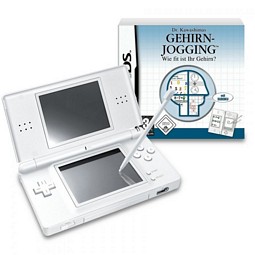 Nintendo DS Lite inkl. Dr. Kawashimas Gehirn Jogging