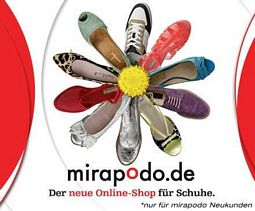 DailyDeal: Gutschein für Mirapodo im Wert von 40 Euro für 15 Euro