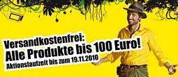 ProMarkt: Bis zum 19.11. alle Produkte bis 100 Euro versandkostenfrei bestellen