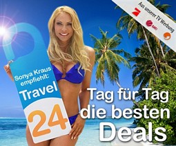 ProSiebenProducts: 15 statt 120 Euro für Pauschalreise von Travel24.com