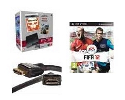 Amazon England: Playstation 3 320GB Resistance 3 Bundle + Battle: Los Angeles Blu-ray + FIFA12 + HDMI-Kabel